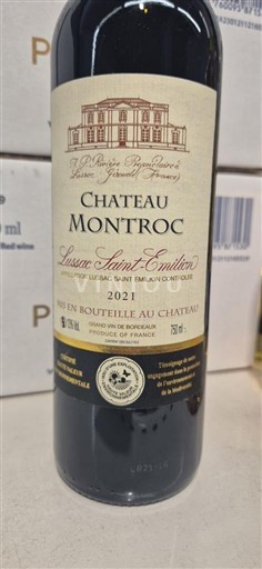 Bordeaux Lussac-saint-émilion Château Montroc 2021