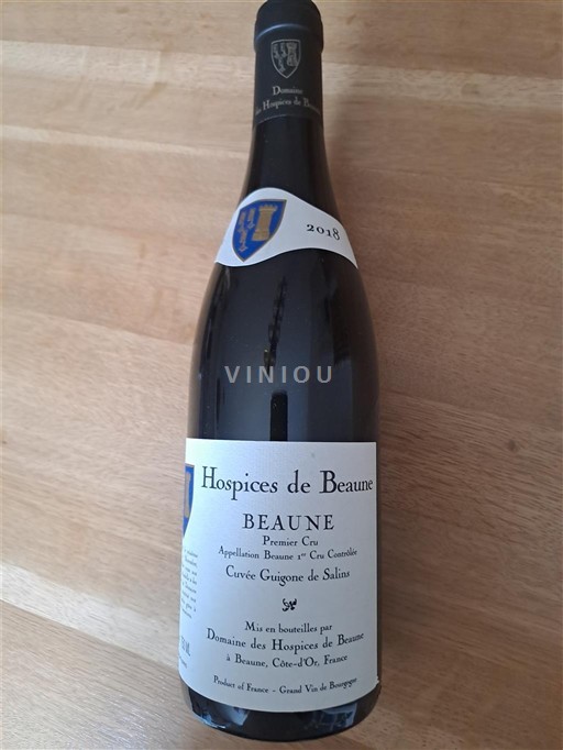 Burgundy Not Specified Premier Cru Hospices de Beaune Guigone de Salins 2018