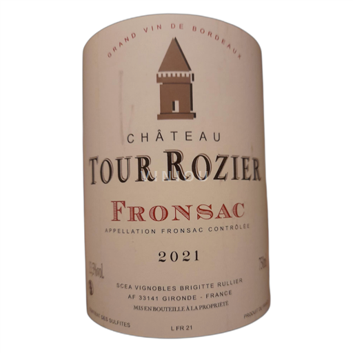Bordeaux Fronsac Château Tour Rozier 2021