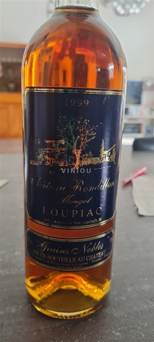 Burdeos Loupiac Château Rondillon Grains Nobles 1999