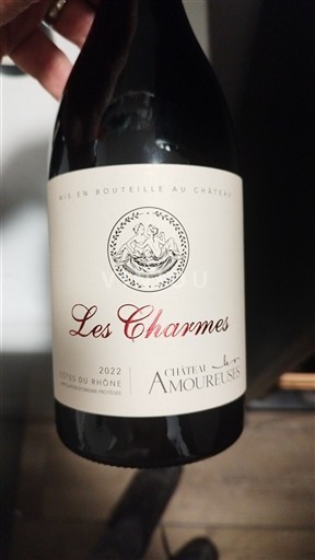 Rhônedalen Côtes du Rhône Château Les Amoureuses Les Charmes 2022