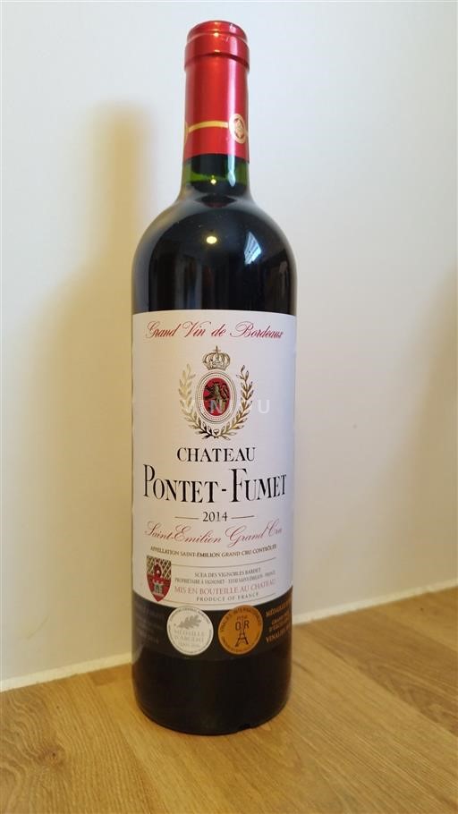 Bordeaux Saint-Émilion Grand Cru Château Pontet-Fumet 2014
