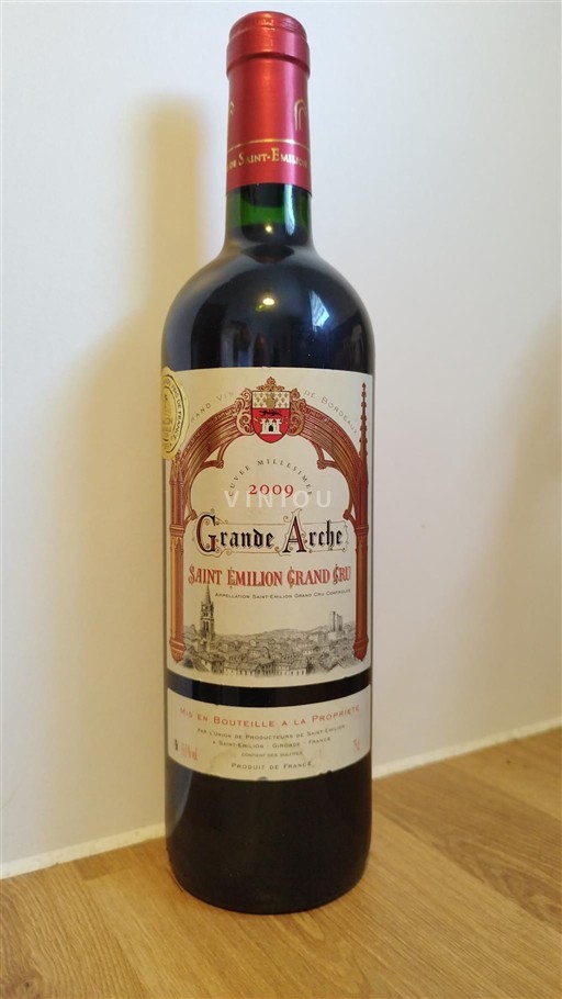 Bordeaux Saint-Émilion Grand Cru Grand Cru Grande Arche Saint Émilion Grand Cru 2009