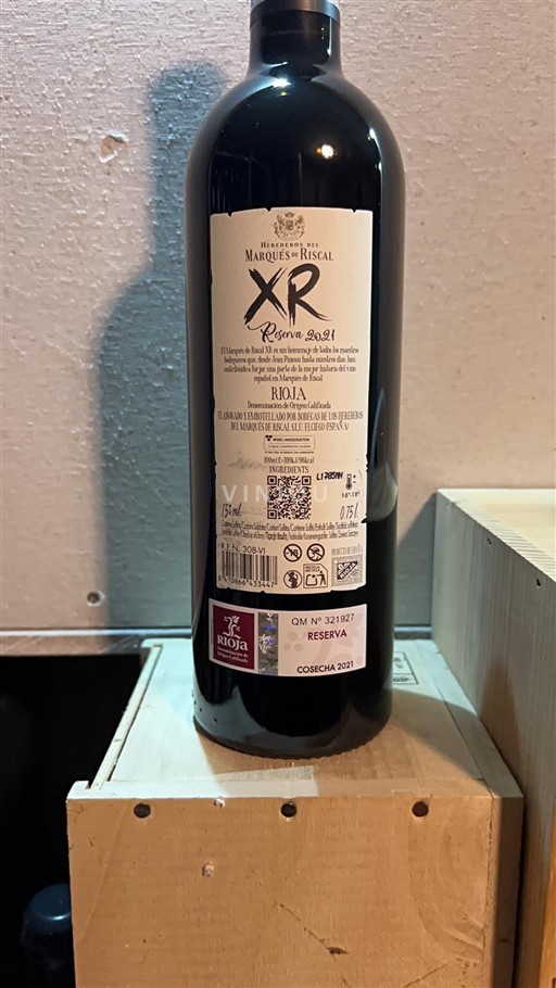 La Rioja Rioja Marqués de Riscal XR Reserva 2021