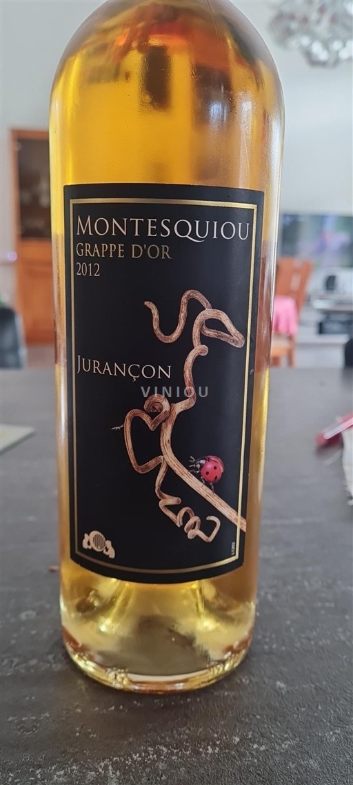 Lounais-Ranska Jurançon Montesquiou Grappe d'Or 2012