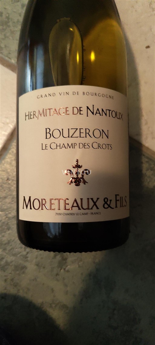 Burgundi Bouzeron Moreteaux & Fils Le Champ des Crots 2023