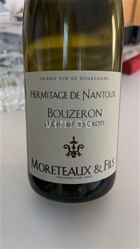 Burgundsko Bouzeron Moreteaux & Fils Le Champ des Crots 2023