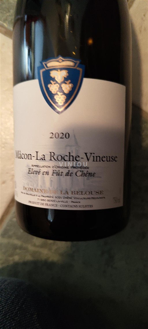 Burgundsko Mâcon a mâconské vesnice Domaine La Belouse 2020