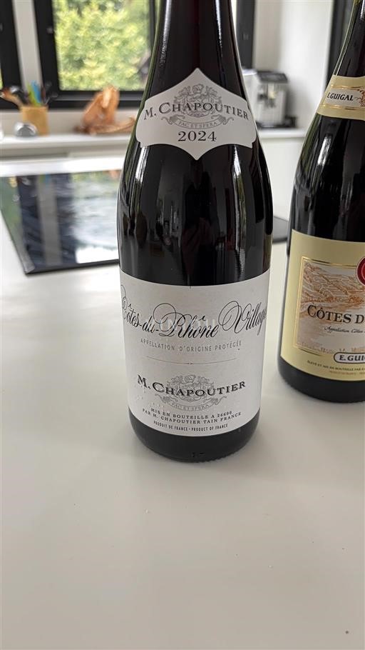 Rhônedalen Côtes-du-Rhône-Villages M. Chapoutier 2024