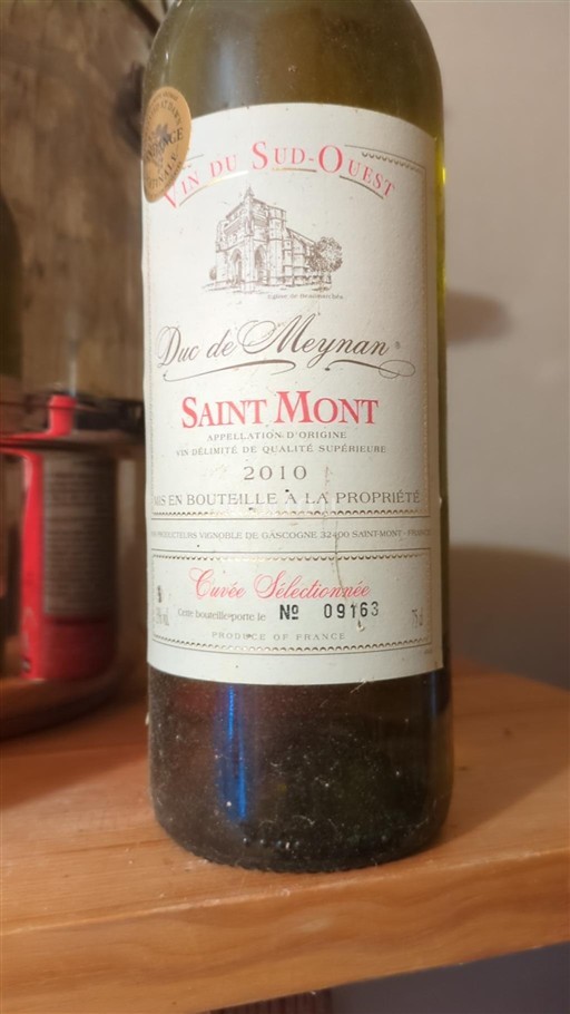 Sydväst Saint-Mont Duc de Meynan Sélectionnée 2010