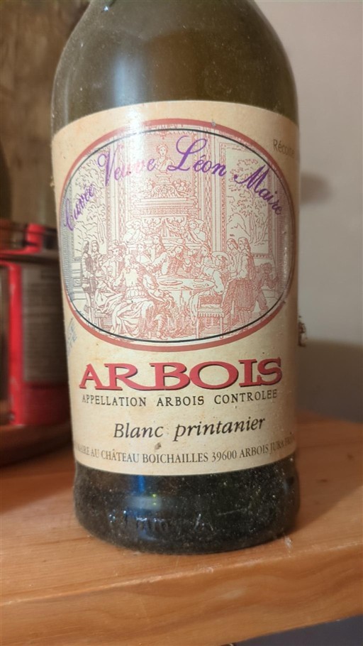 Jura Arbois Veuve Léon Maire Blanc printanier Ei vuosikertaa