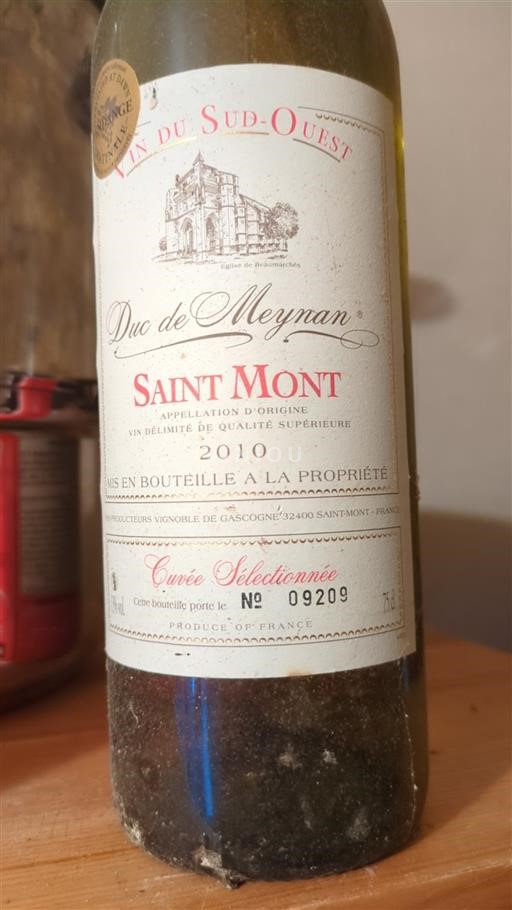 Sydväst Saint-Mont Duc de Meyrnan Sélectionnée 2010