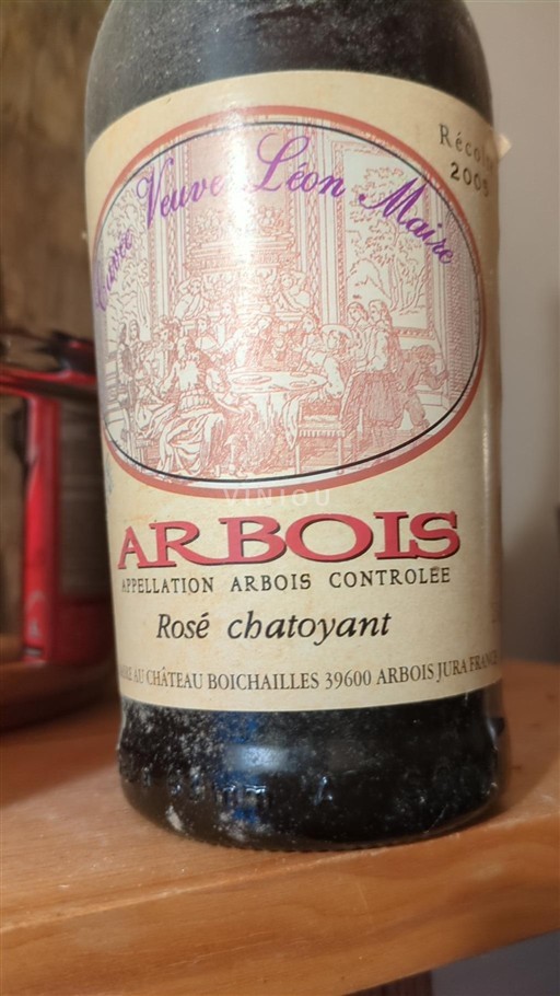Jura Arbois Château Veuve Léon Marie Rosé chatoyant 2005