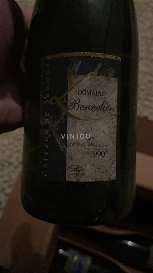 Loiretal Coteaux-de-Saumur Domaine La Bonnotière Excellence 1990