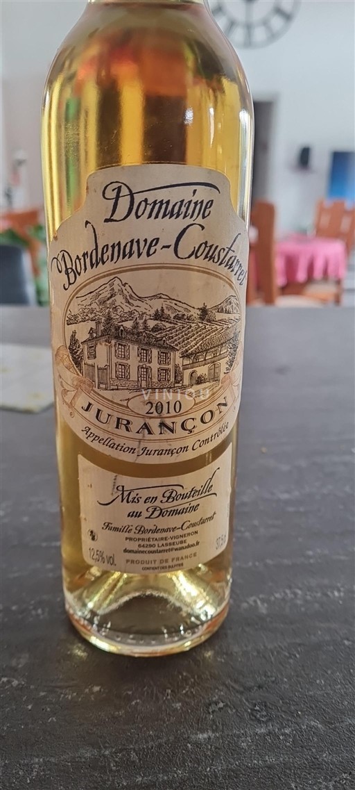 Sudoeste Jurançon Domaine Bordenave-Coustaret 2010