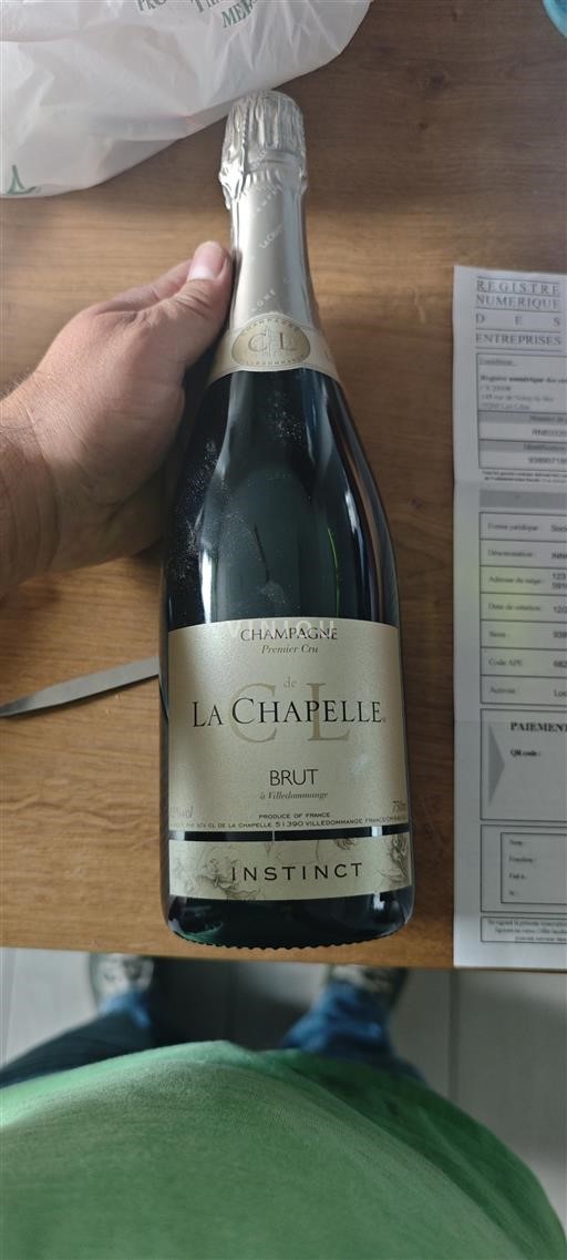 Champagne Champagner Premier Cru CL de La Chapelle Instinct 2025