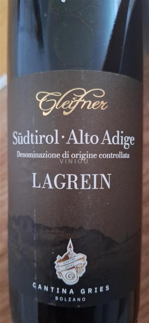 Trentin-Haut-Adige Cantina Gries Gleifner Non Millésimé