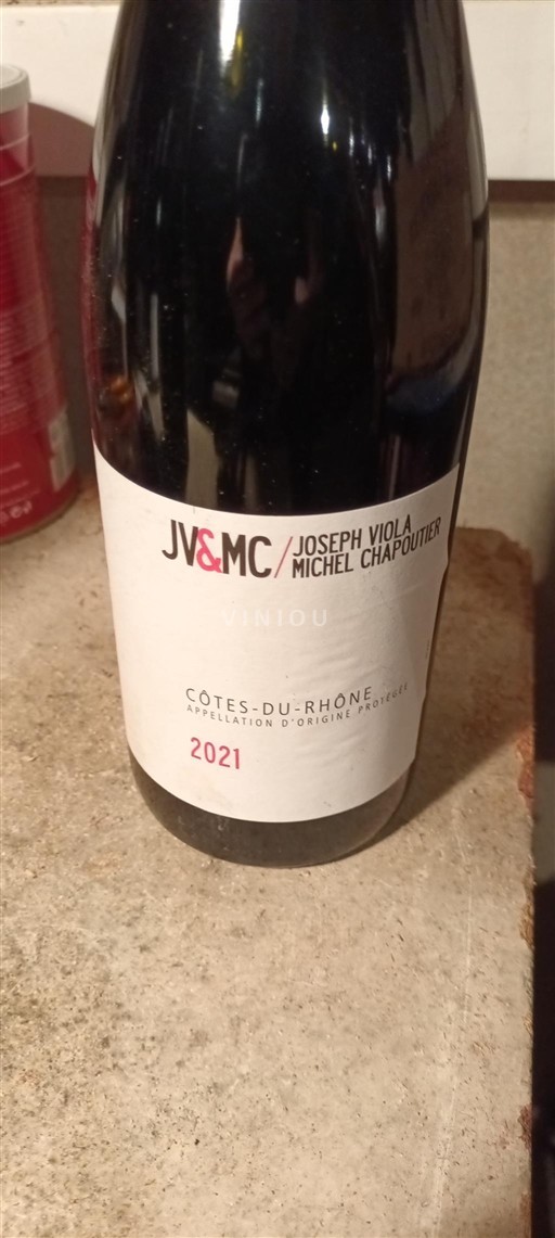 Vallée du Rhône Côtes-du-rhône Joseph Viola / Michel Chapoutier JV&MC 2021