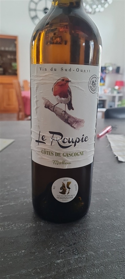 Sud-Ovest Côtes de Gascogne Le Roupic 2019