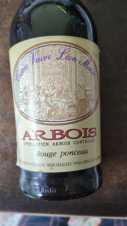 Jura Arbois Château Boichaille Veuve Léon Marie 2005