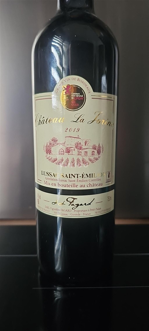 Burdeos Lussac-Saint-Émilion Château La Jorine 2019