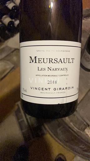Bourgondië Meursault Vincent Girardin Les Narvaux 2018