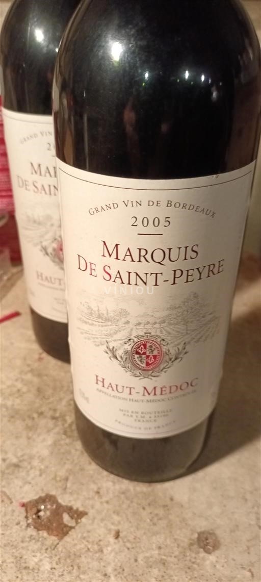 Bordeaux Haut-Médoc Marquis de Saint-Peyre 2005