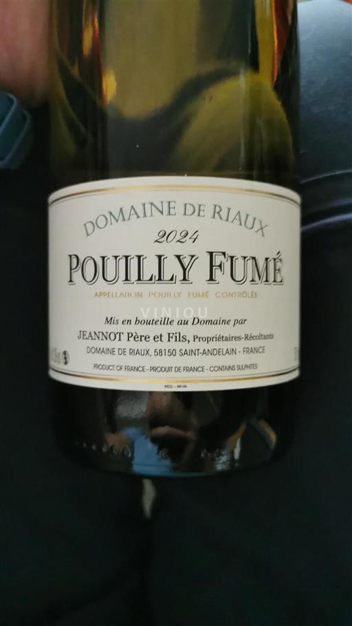 Loirevallei Pouilly-fumé Domaine Riaux 2024