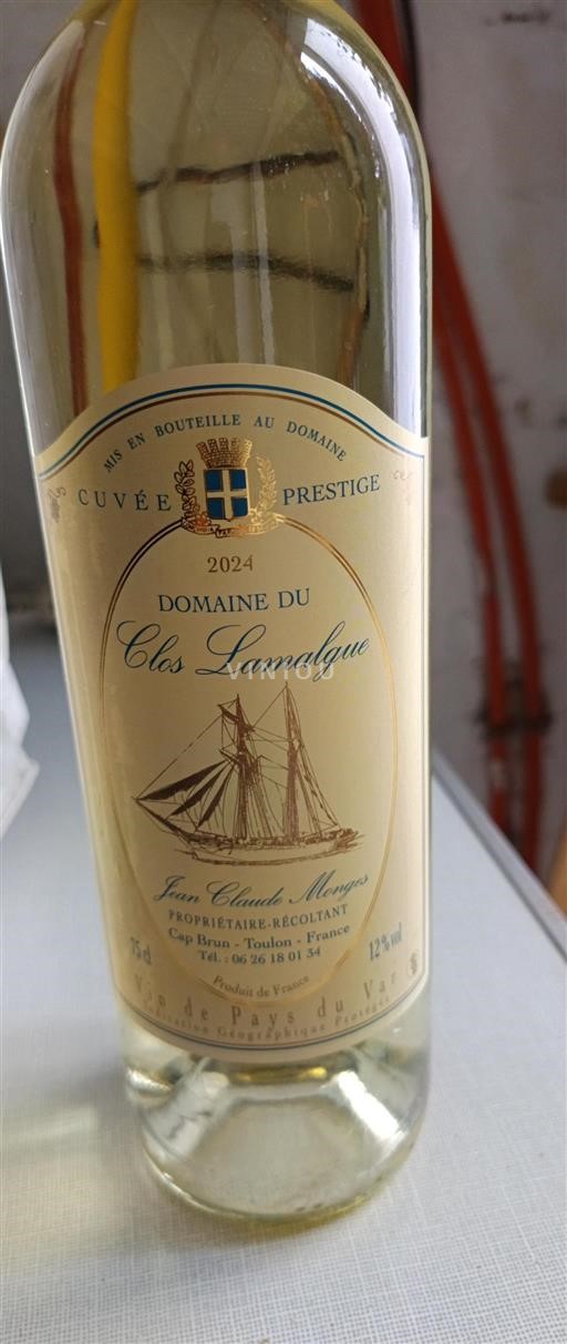 Provansa Ni doloceno Domaine Clos Lamalgue Prestige 2024