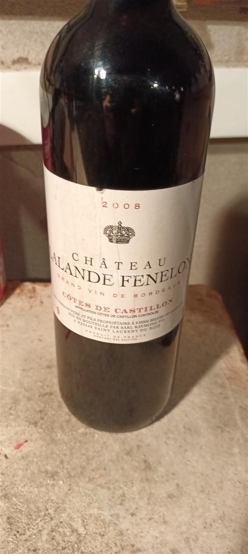 Bordeaux Château Lalande Fénelon 2008
