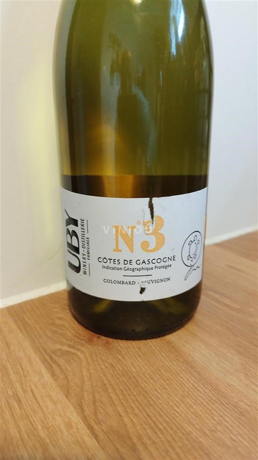 Sudoeste Côtes de Gascogne UBY N°3 2019
