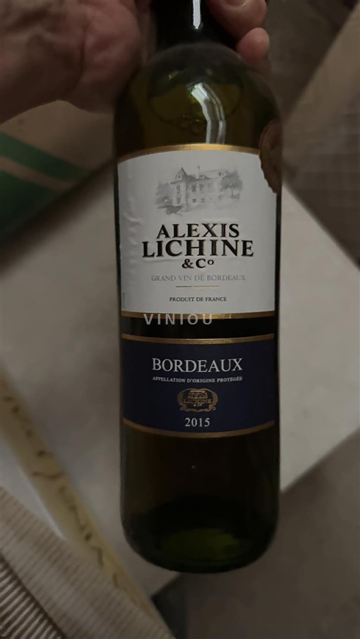 Bordeaux Alexis Lichine & Co 2015