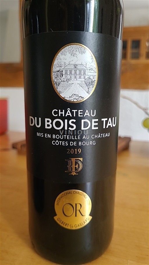 Burdeos Côtes-de-bourg Château Bois de Tau 2019