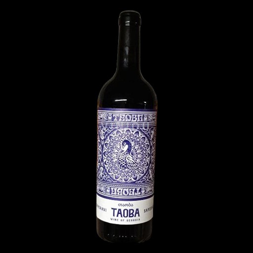 Vin Rouge sec Saperavi Taoba 2022 Géorgie Kakheti