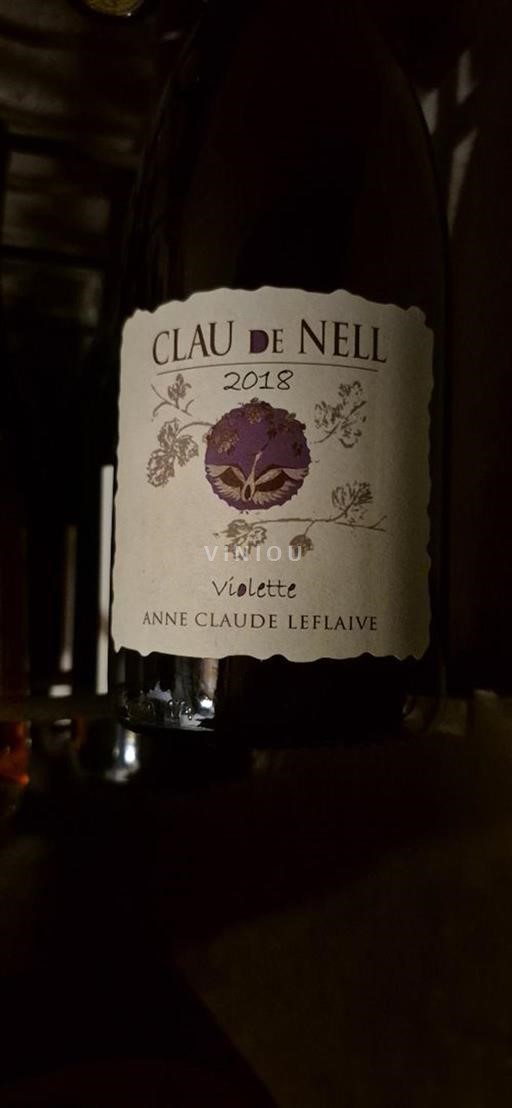 Thung lũng sông Loire Không được chỉ định Clau de Nell Violette 2018