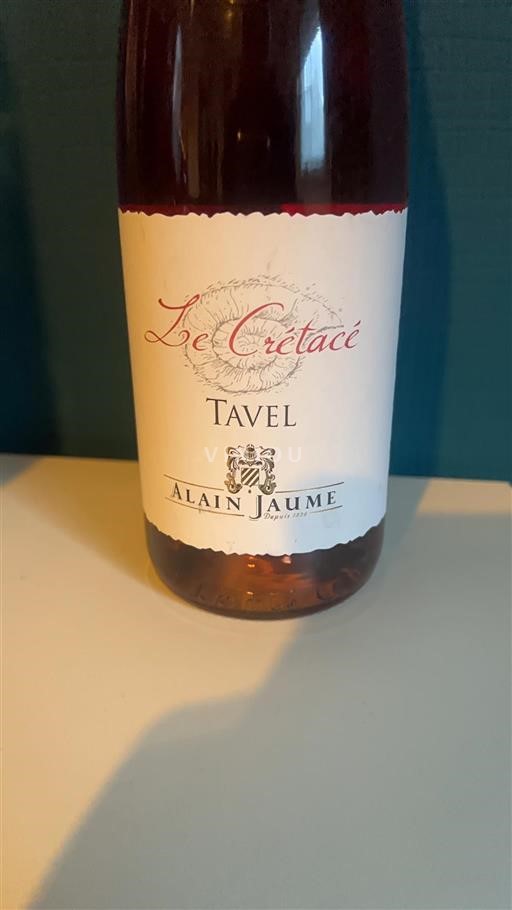 Rhônen laakso Tavel Alain Jaume Le Crétacé 2023