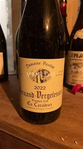 Burgundy Pernand-Vergelesses Premier Cru Domaine Pavelot En Caradeux 2022