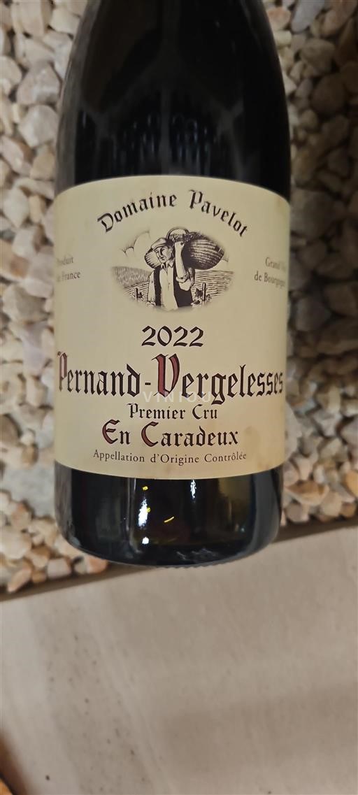 Borgoña Pernand-Vergelesses Premier Cru Domaine Pavelot En Caradeux 2022
