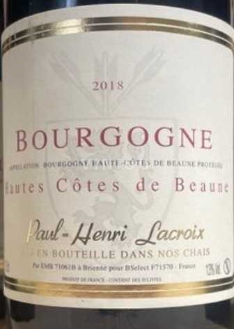 Burgundija Nespecificirano Paul-Henri Lacroix 2023