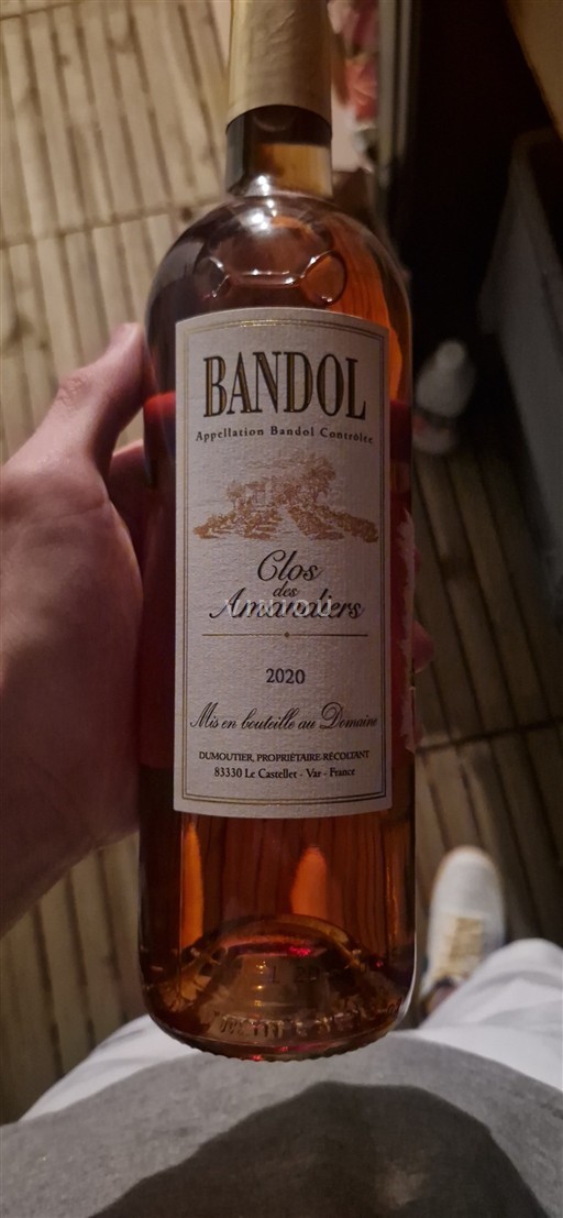 Provence Bandol Dumoutier Clos des Amandiers 2020