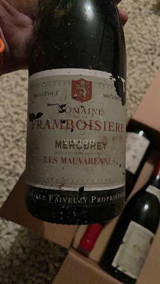 Borgoña Mercurey Domaine La Framboisière Les Mauvarennes 2007
