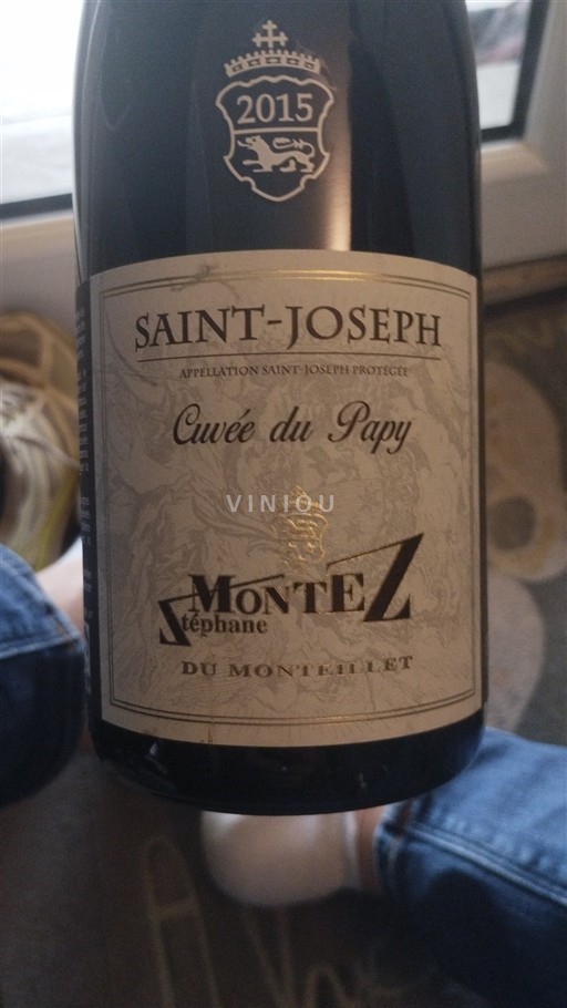 Rhônetal Saint-Joseph Stéphane Montez du Monteillet du Papy 2015