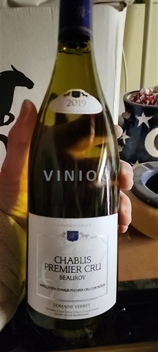 Bourgogne Chablis Premier Cru Domaine Verret Beauroy 2019