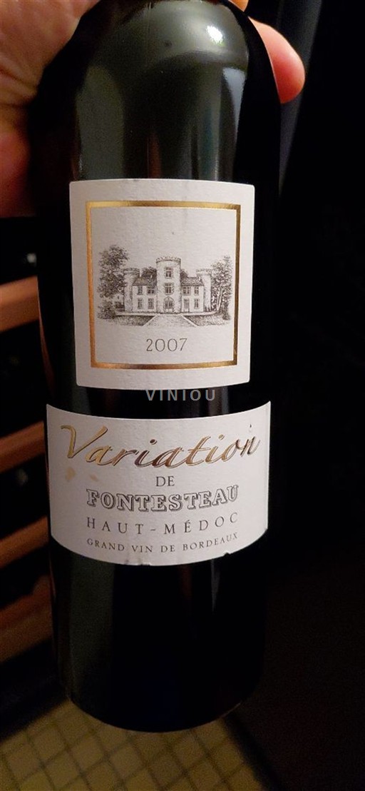 Bordeaux Haut-Médoc Fontesteau Variation 2007