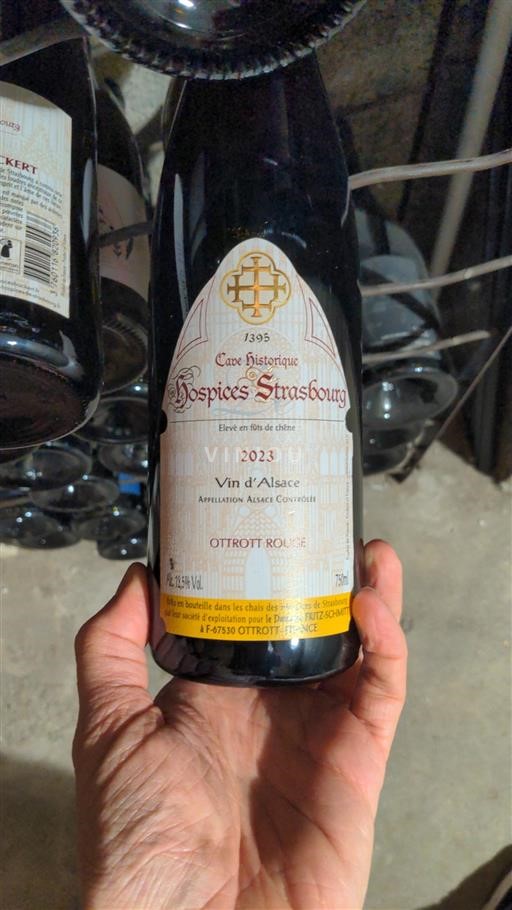 Alsazia Grand Cru Hospices Strasbourg Ottrott Rouge 2023