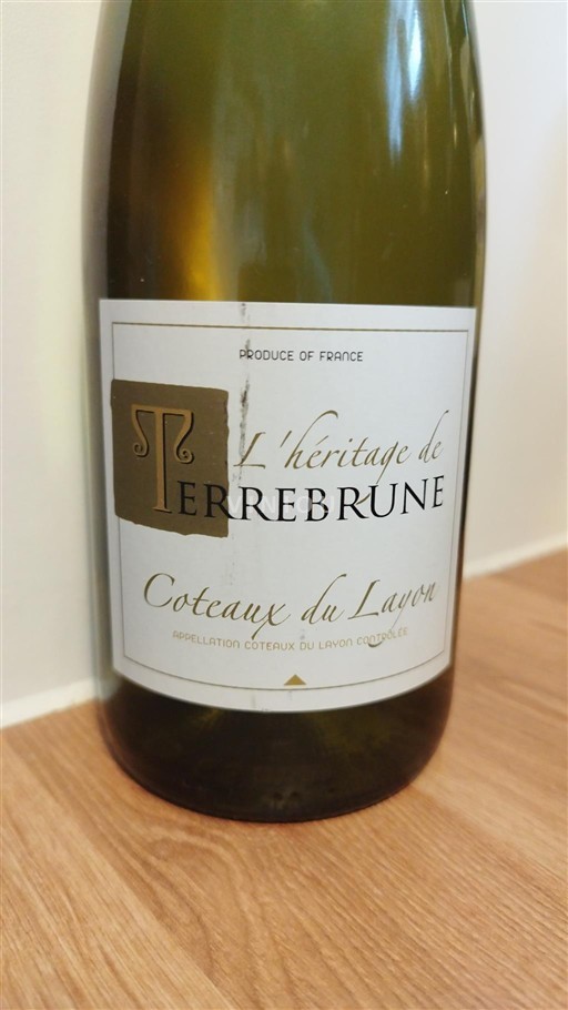 Valle della Loira Coteaux-du-Layon Terrebrune L'héritage de Terrebrune 2022