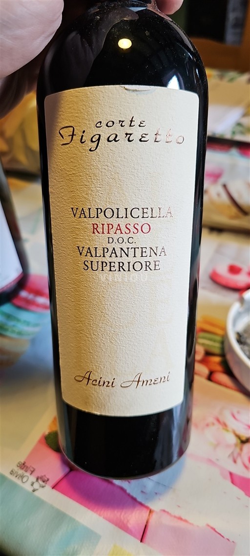 Venetien Valpolicella Ripasso Corte Figaretto Acini Ameni 2022