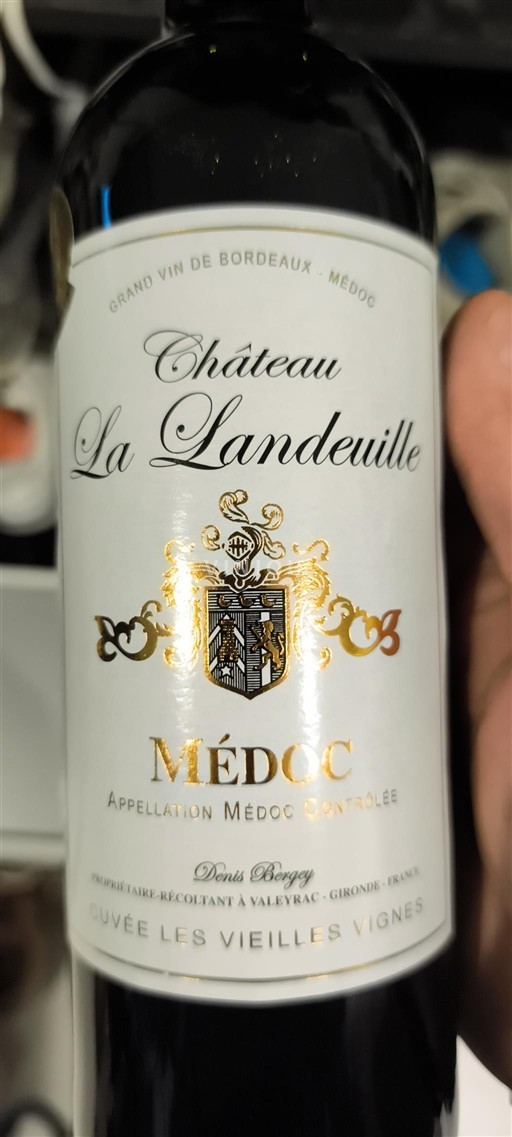 Bordeaux Médoc Château La Landeuille Les Vieilles Vignes 2020