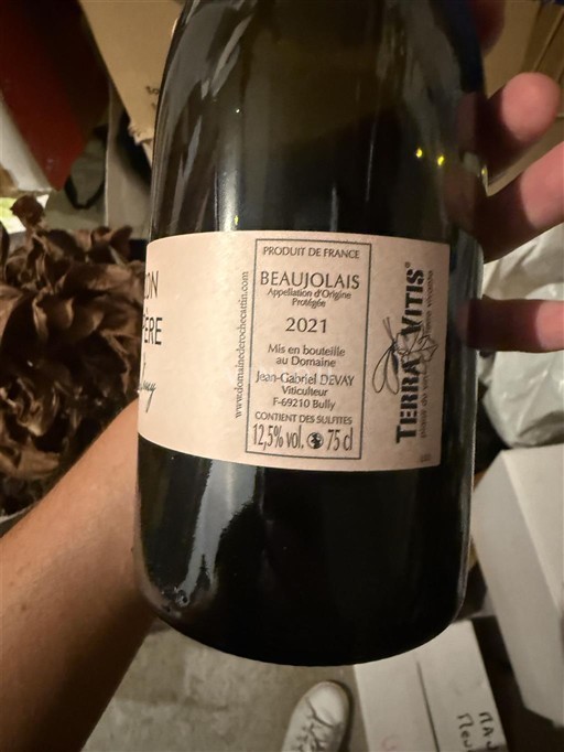 Beaujolais Jean-Gabriel Devay La passion de mon père 2022