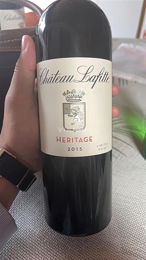 Burdeos Médoc Château Lafitte Heritage 2015